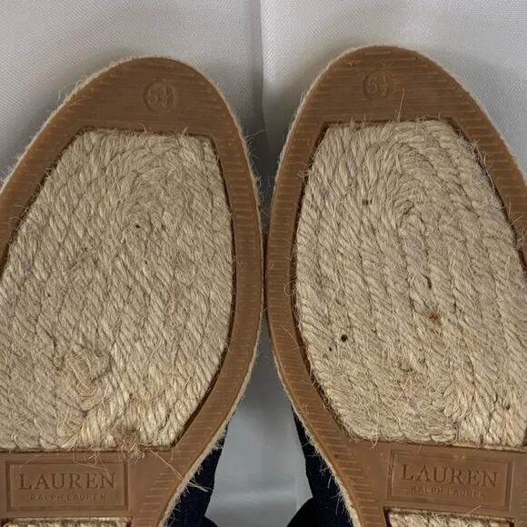 Lauren by Ralph Lauren Women's Helma Espadrilles Wedge Sandals Size 5.5 - Picture 8 of 8
